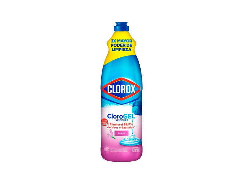 Cloro Gel Clorox Lavanda 900 ml