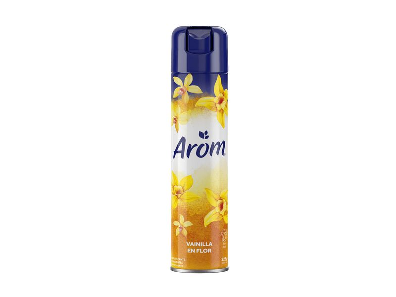 Desodorante Ambiental Arom Aerosol Vainilla en Flor 225 g