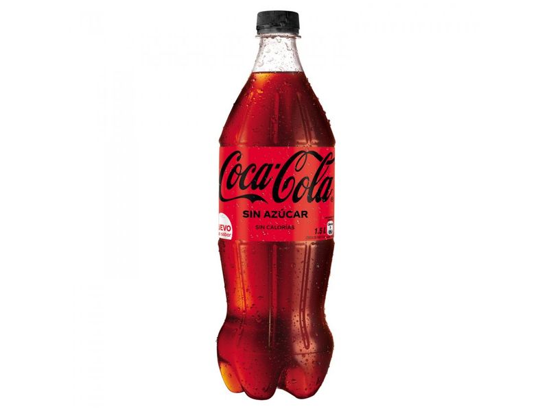 Bebida Coca-Cola Sin Azúcar Botella 1.5 L