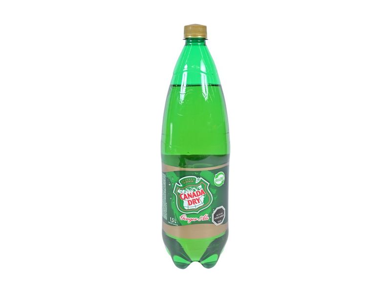 Bebida gaseosa Canada Dry ginger Ale Botella 1.5 L