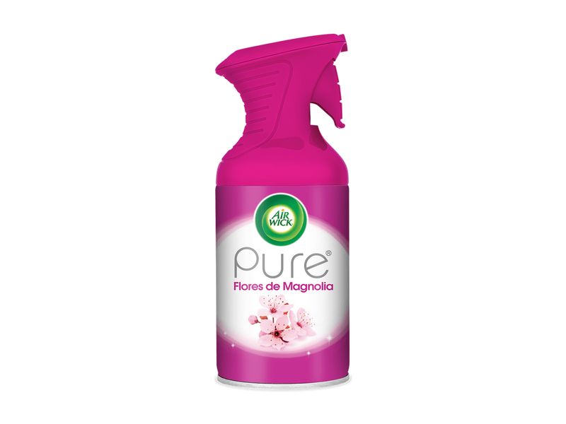 Desodorante Ambiental Air Wick Aerosol Pure Flores de Magnolia 250 ml