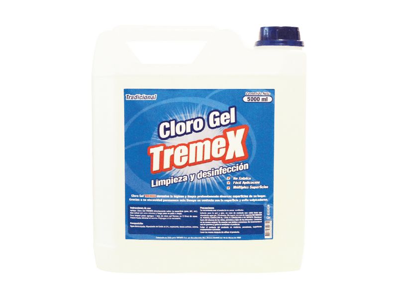 Cloro Gel Tremex 5 L