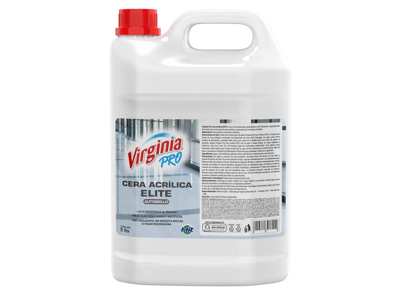 Cera Líquida Virginia Incolora Acrílica 5 L