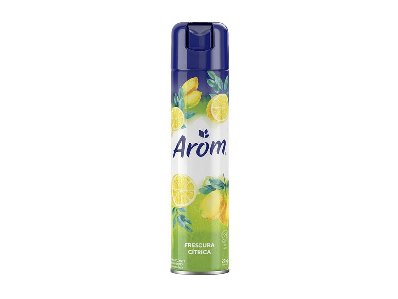 Desodorante Ambiental Arom Aerosol Frescura Cítrica 225 g