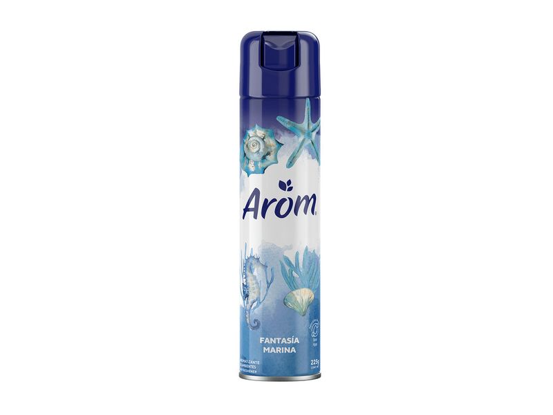 Desodorante Ambiental Arom Aerosol Fantasía Marina 225 g
