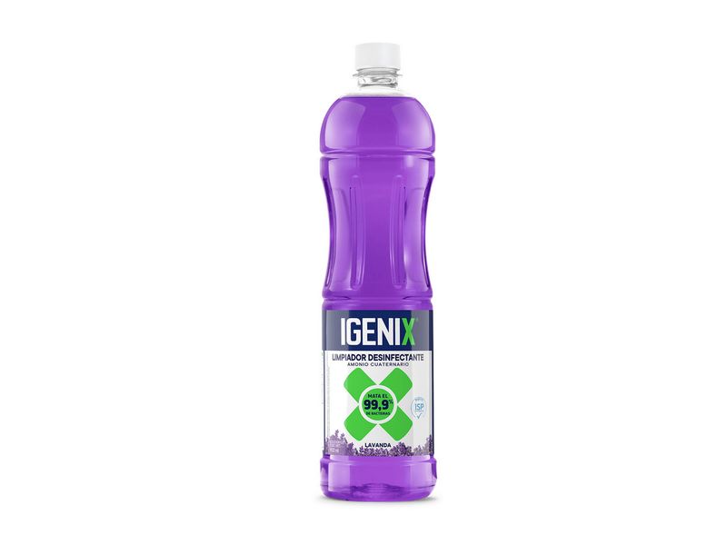 Limpiador Desinfectante Igenix Lavanda con Amonio Cuaternario 900 ml