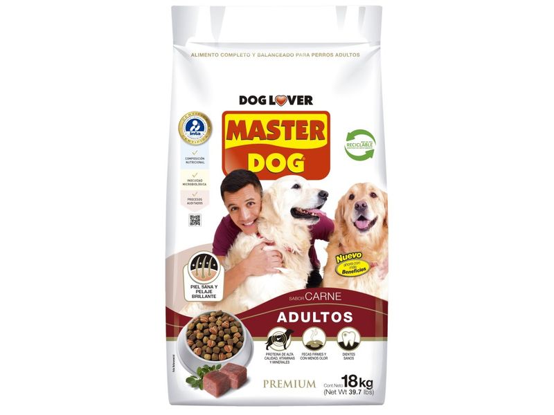 Alimento para Perro Master Dog Adulto Surtido 18 Kg