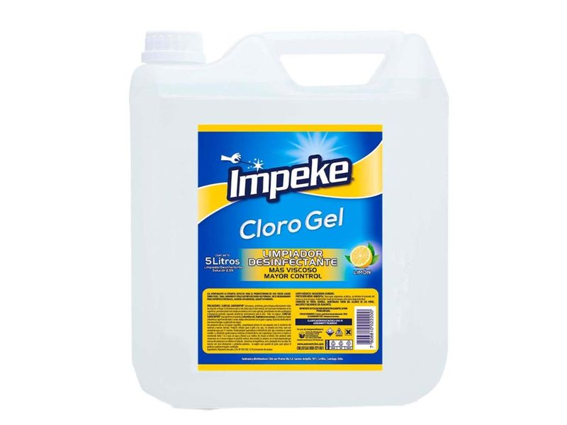 Cloro Gel Impeke Limón 5 l