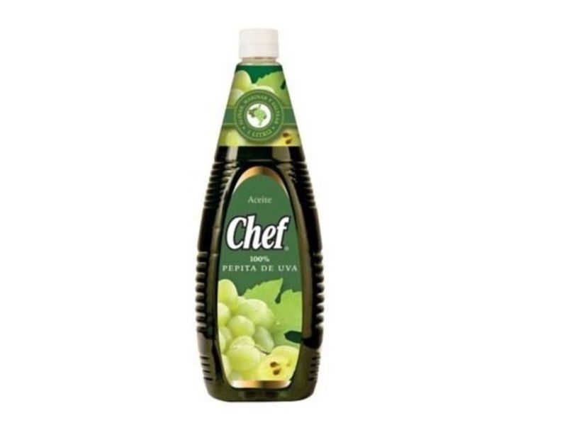 Aceite de Cocina Chef Pepita de Uva Líquido 1 L