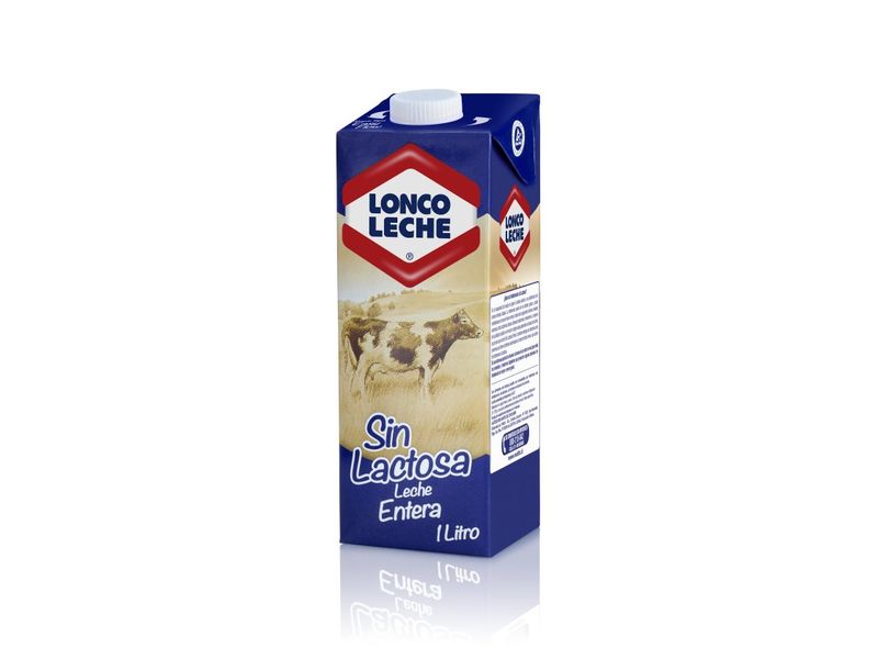 Leche Líquida Loncoleche Entera Sin Lactosa 1 l