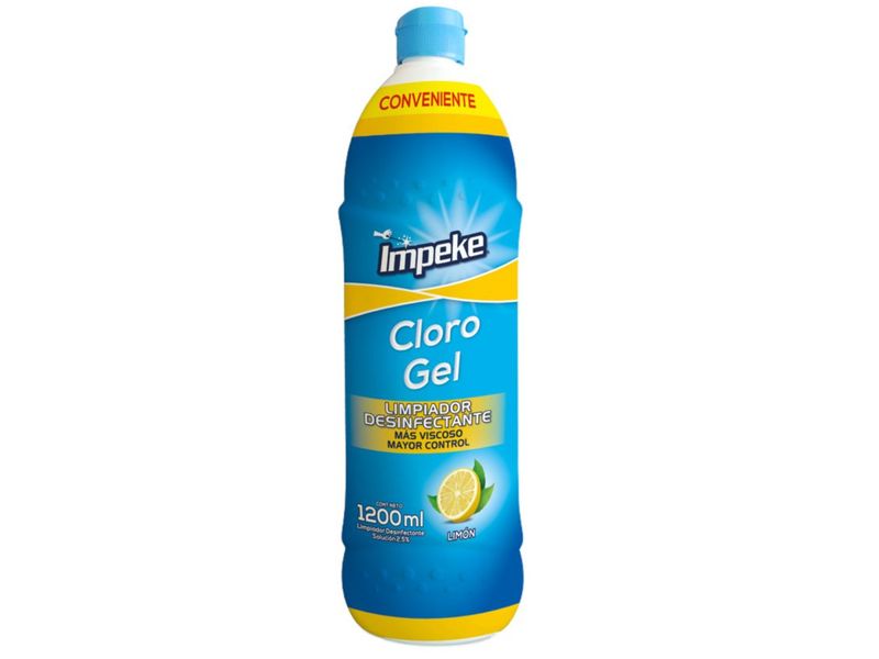 Cloro Gel Impeke Limón 1200 ml