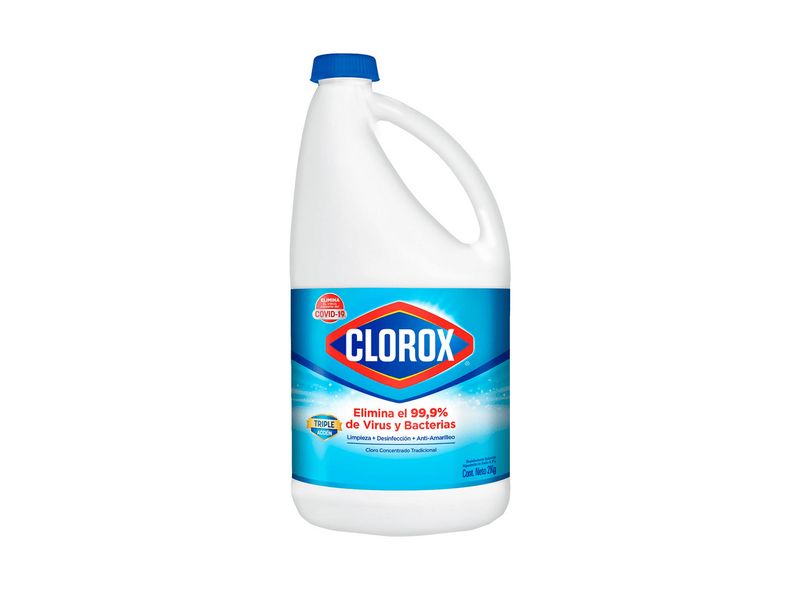 Cloro Tradicional Clorox 2 Lt.