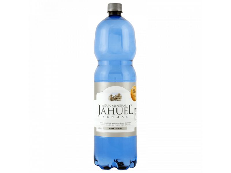 Agua Mineral Jahuel Termal Sin gas Vegano 1.6 L