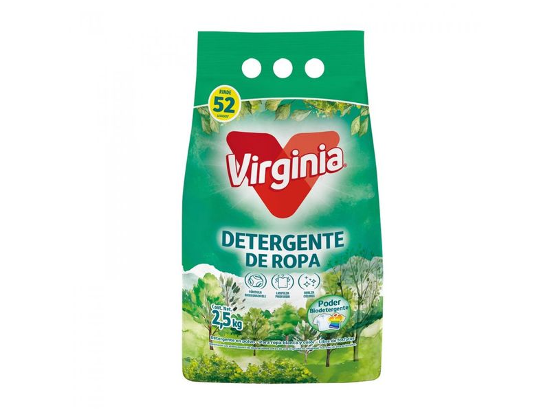 DETERGENTE POLVO 2.5 KG VIRGINIA
