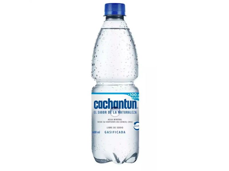 Agua Mineral Cachantun con Gas 600 cc