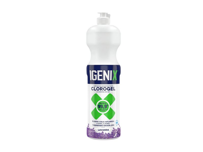 Cloro Gel Igenix Lavanda 900 ml
