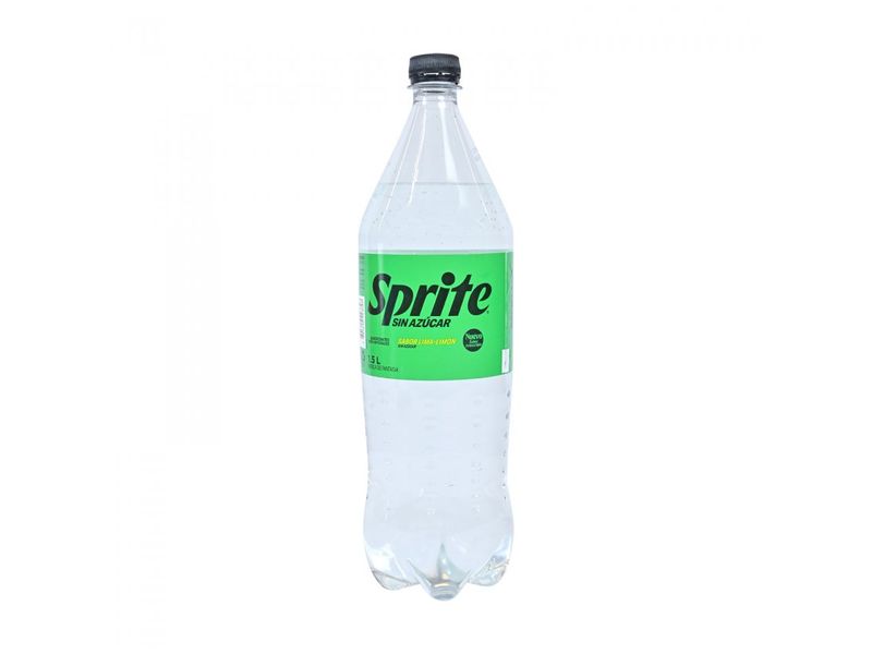 Bebida Sprite Sin Azúcar Botella 1.5 L