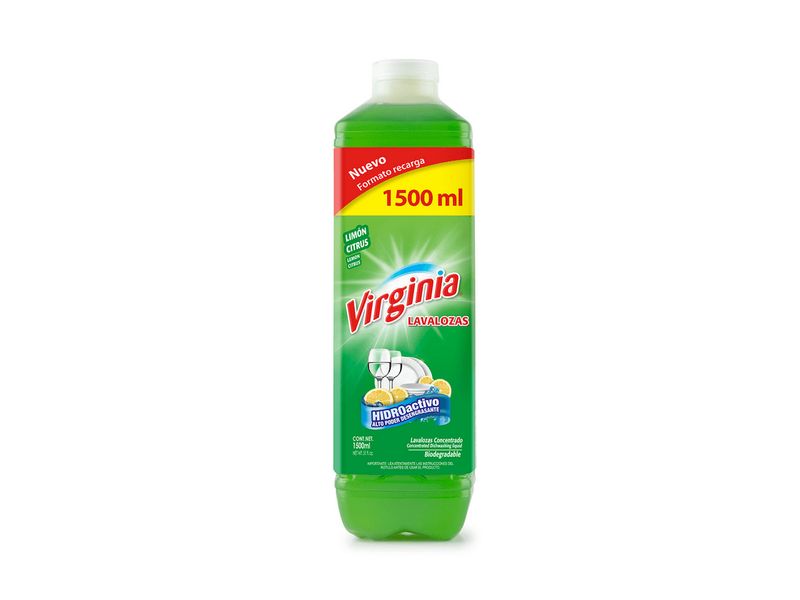 Lavalozas Virginia Limón 1500 ml