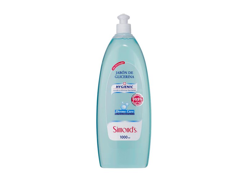 Jabón Líquido Simond´S Hygienic Hipoalérgenico Repuesto 1 L