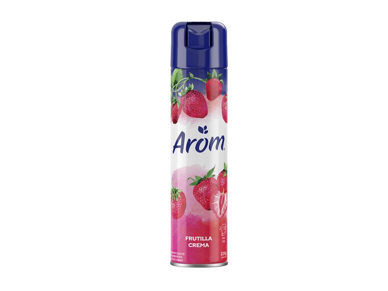 Desodorante Ambiental Arom Aerosol Frutilla Crema 225 g