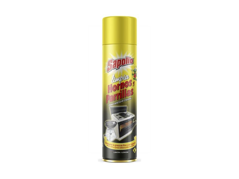 Limpiador de Hornos y Parrillas Sapolio Limón 360 Ml