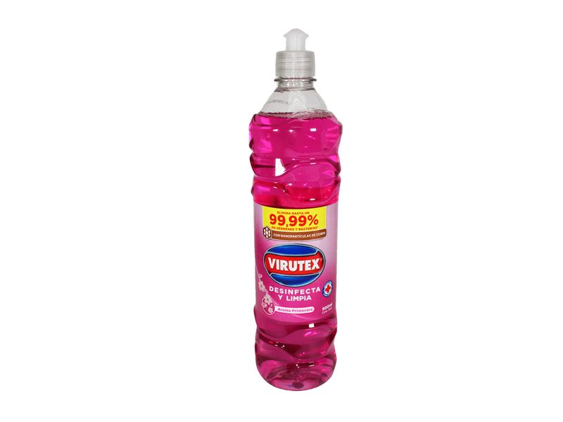 Limpiador Piso Desinfectante Virutex Primavera 900 ml