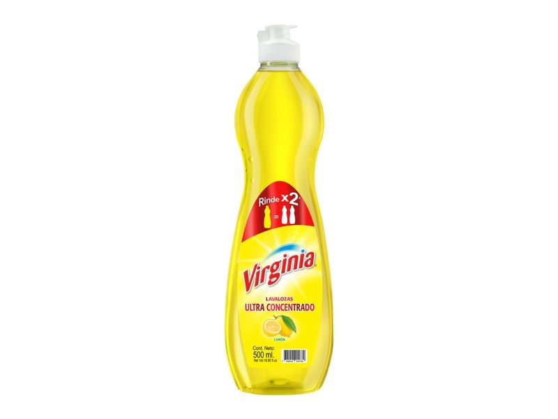 Lavalozas Virginia Ultra Concentrado Limón 500 ml