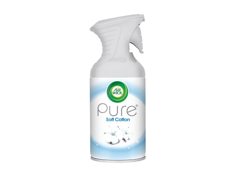 Desodorante Ambiental Air Wick Aerosol Pure Soft Cotton 250 ml