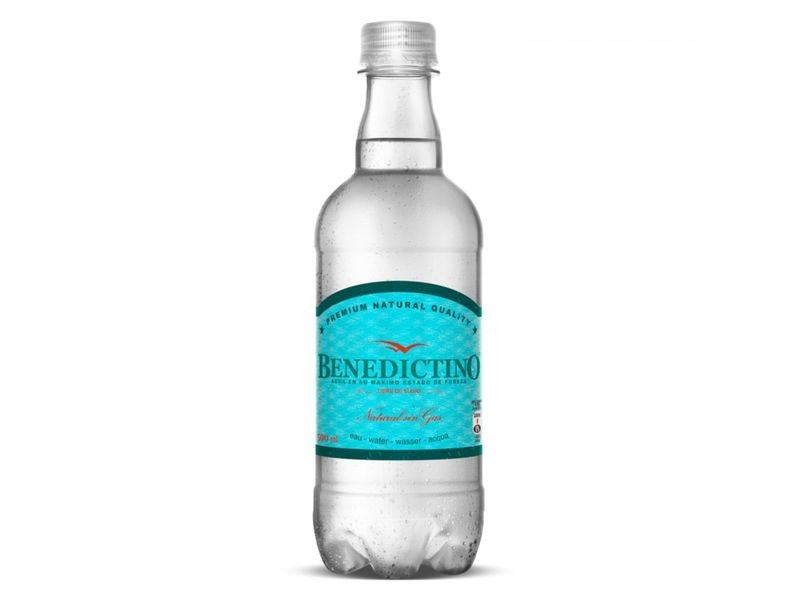 Agua Purificada Benedictino sin Gas Botella 500 ml