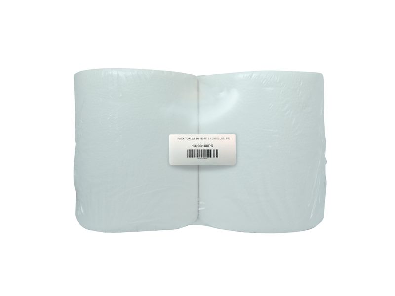 Toalla de Papel Tecnoroll 2 Rollos 180 m Hoja Simple