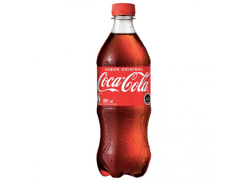 Bebida Coca-Cola Original Botella 591 ml