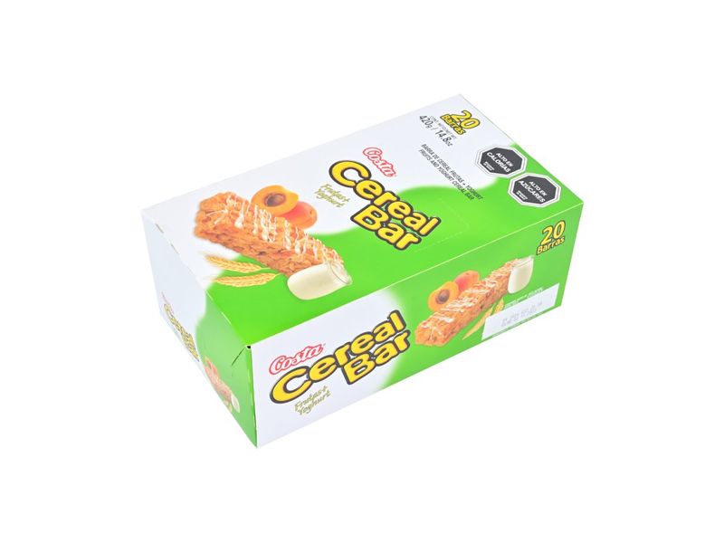Barra de Cereal Costa Frutos + Yogurt Caja de 20 Unidades