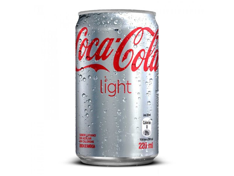 Bebida Coca-Cola Light Lata 220 ml