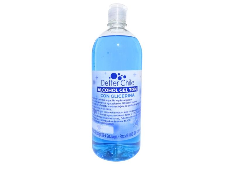 Alcohol Gel Detter 70% 1 L