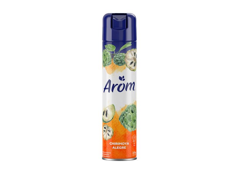 Desodorante Ambiental Arom Aerosol Chirimoya Alegre 225 g