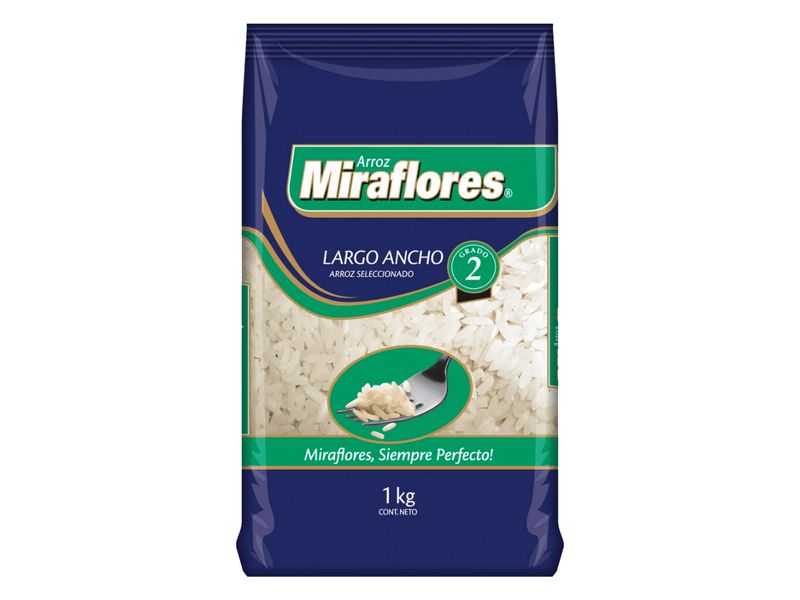 Arroz Miraflores Grado 2 1 Kg