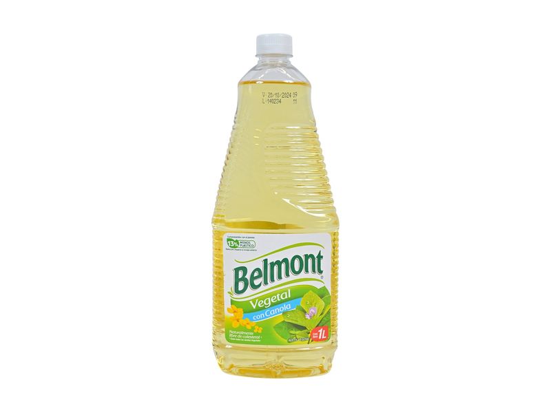 Aceite de Cocina Belmont Vegetal 1 L