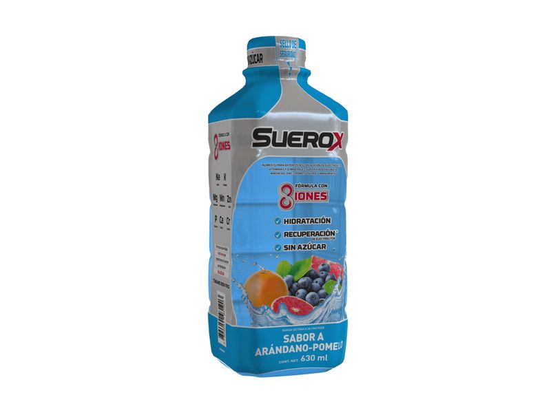 Bebida Isotónica Suerox Arándano Pomelo 630 ml