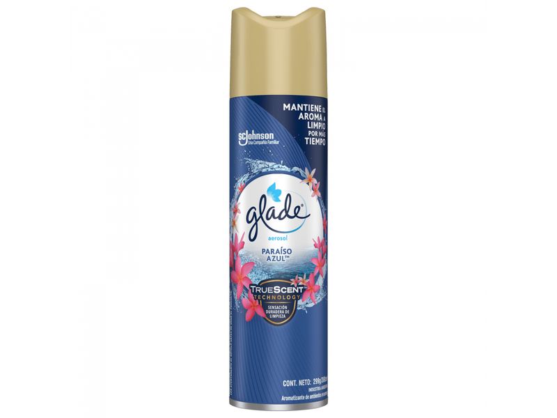 Desodorante Ambiental Glade Aerosol Paraíso Azul 360 ml