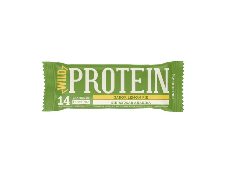 Barra Proteína Wild Protein Limón Pie 45 G