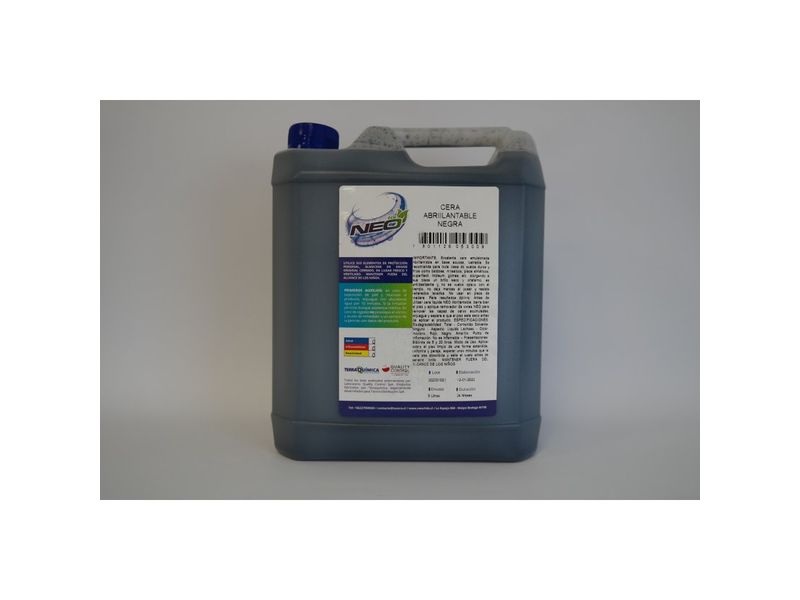 Cera Líquida Neo Abrillantable Negra 5 l