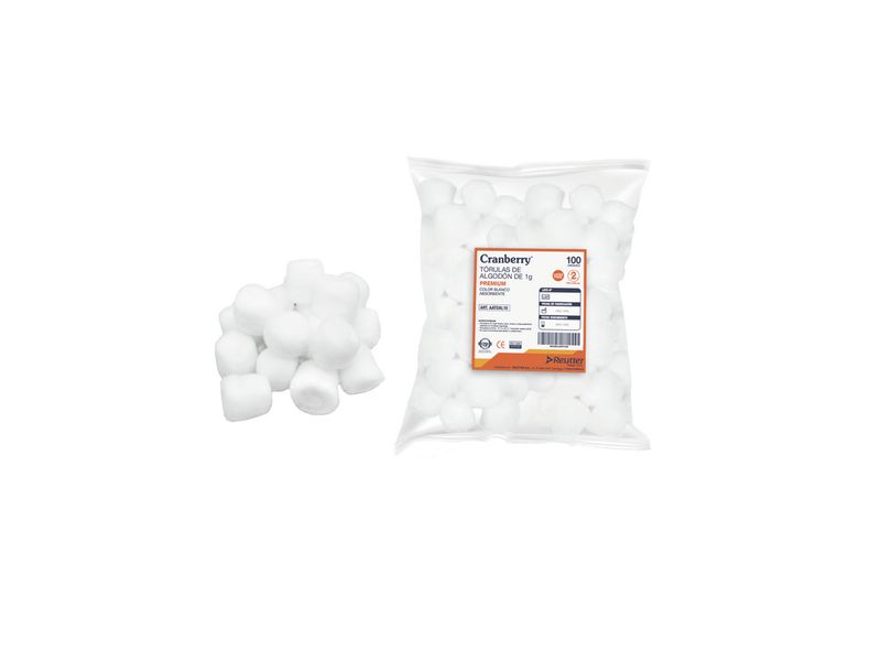 Algodón Cranberry 1 g 100 Unidades