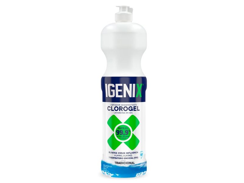 Cloro Gel Igenix Tradicional 900 ml