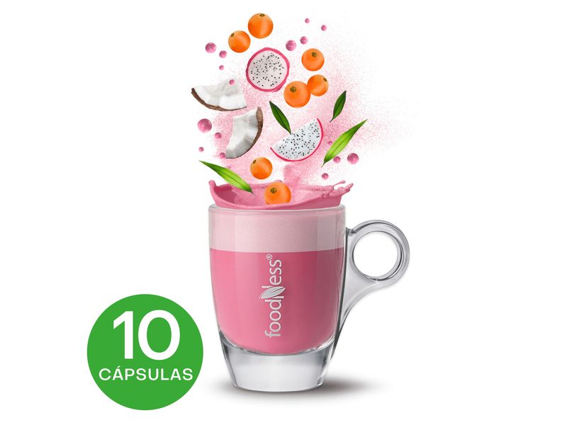 Cápsulas Tipo Dolce Gusto Foodness Mermaid Latte 10 Unidades
