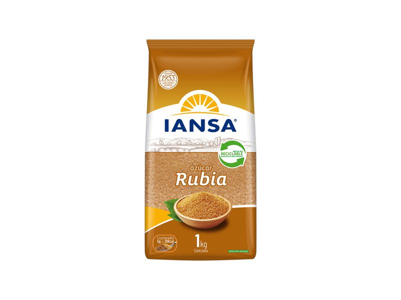 Azúcar Rubia Iansa 1 Kg