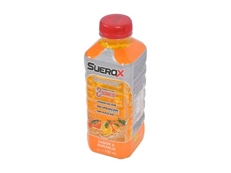 Bebida Isotónica Suerox Naranja 630 ml