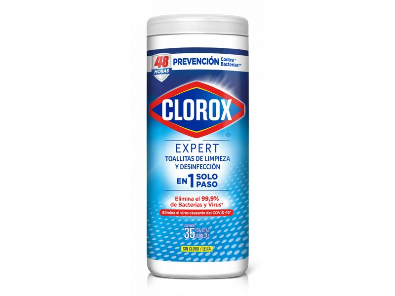 Toallas Desinfectantes Clorox Expert 35 Unidades