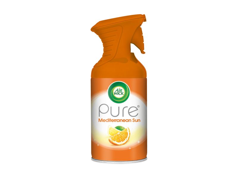 Desodorante Ambiental Air Wick Aerosol Pure Mediterranean Sun Cítrico 250 ml