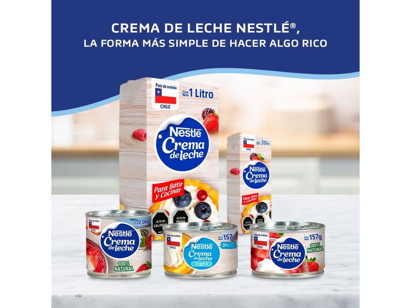 Crema de Leche Nestlé Lata 157 g