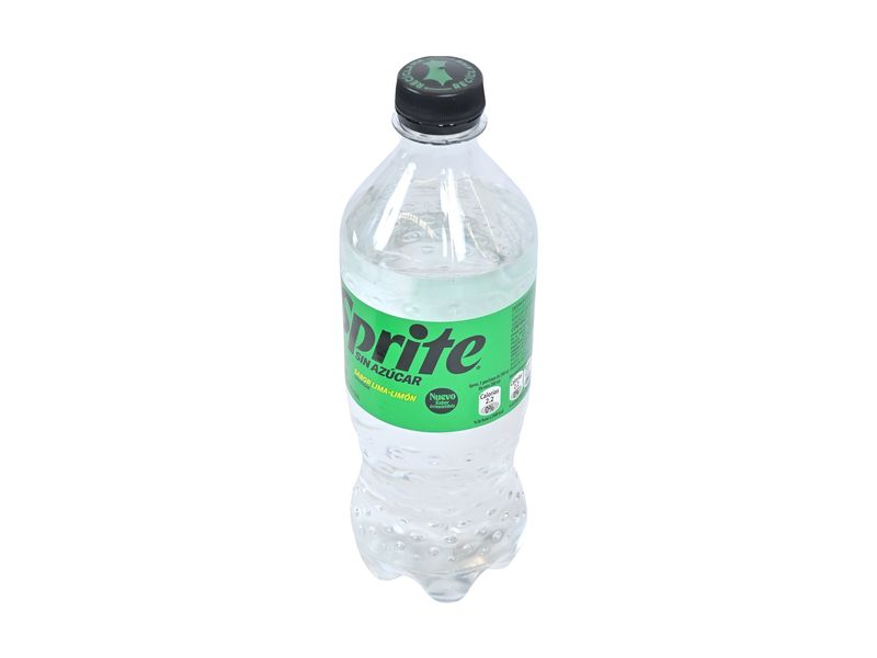 Bebida Sprite Sin Azúcar Botella 591 ml